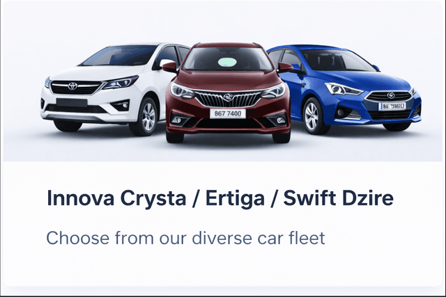 Innova Crysta Ertiga Swift Dzire car rental Mumbai